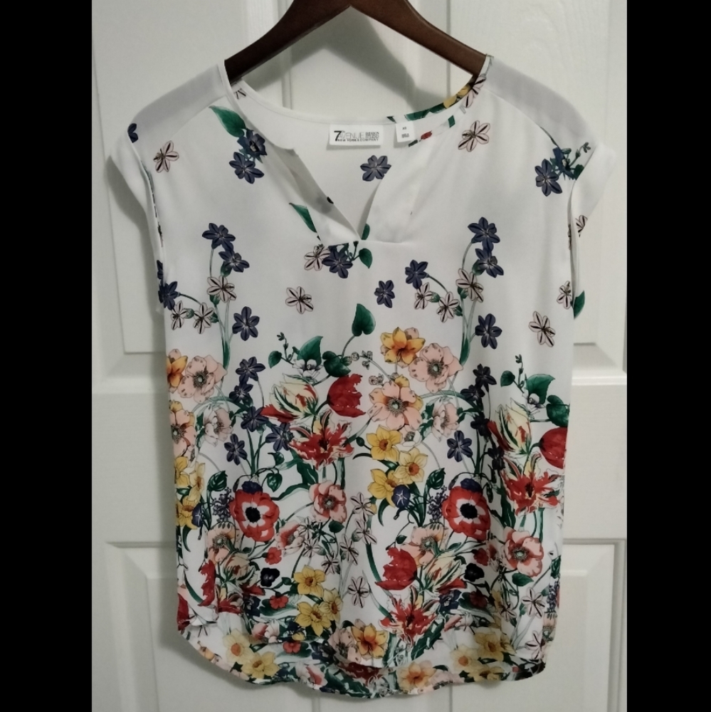 NY&C floral blouse
